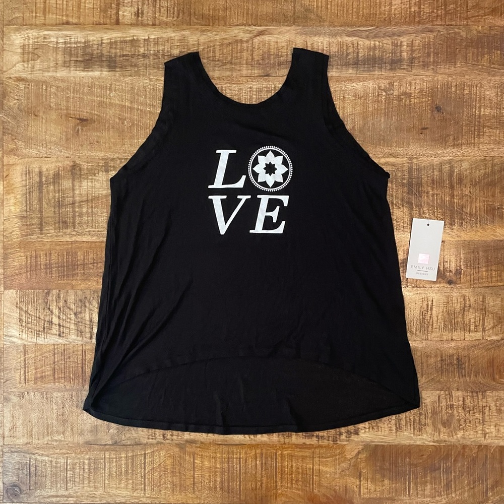 NWT Club Pilates Love Mandala CP Sunday Tank